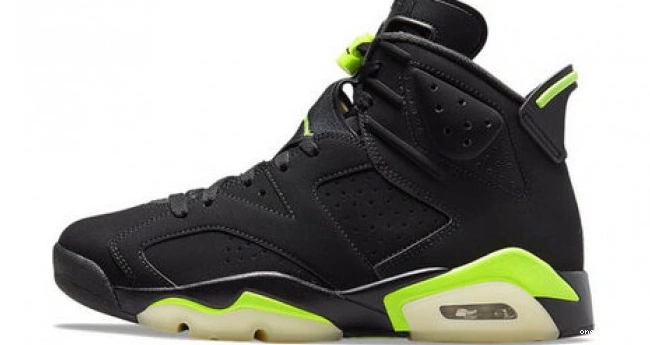 Rep Onekick Retro 'Electric Air 003 Green' CT8529 Jordan 6 0706